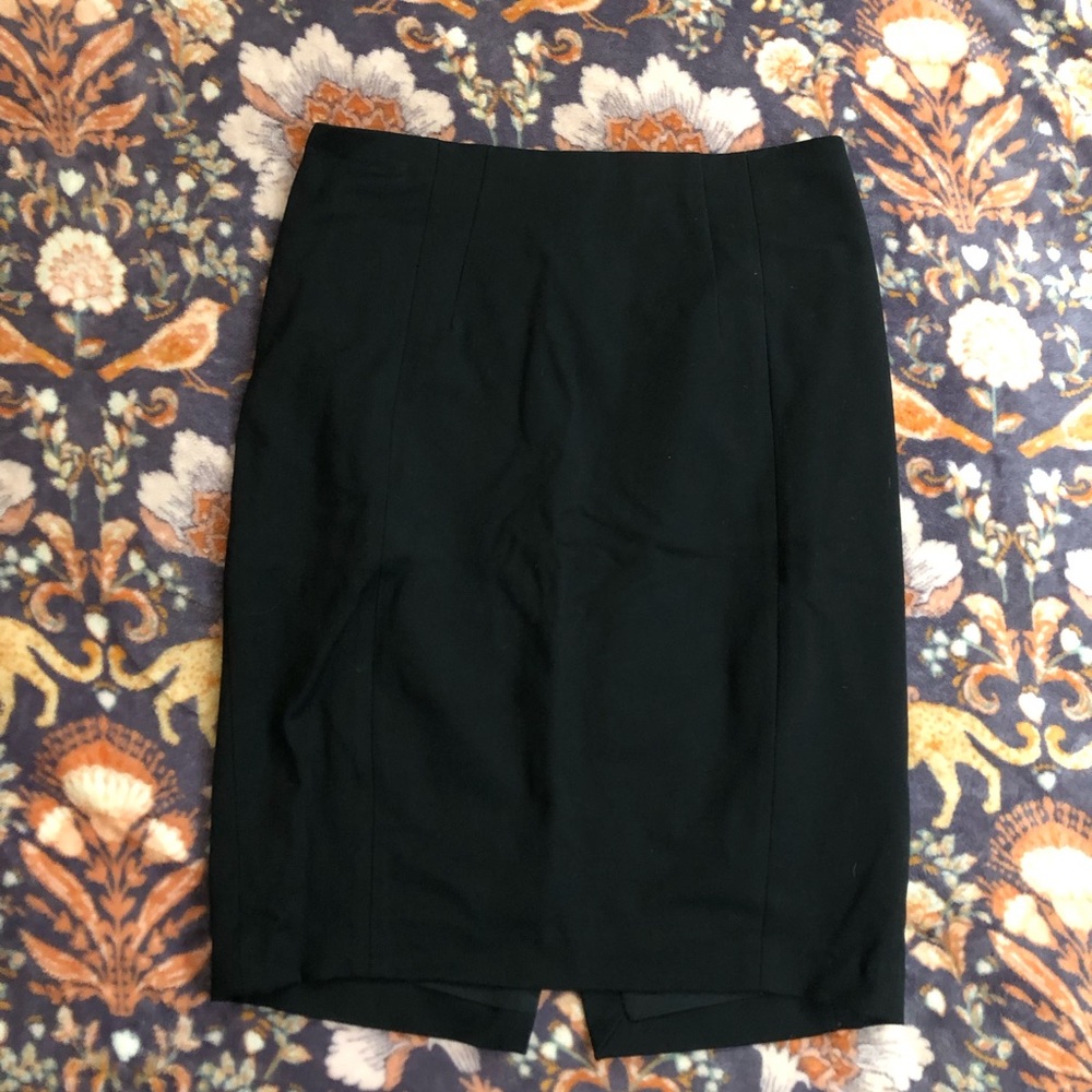 Elegant Black Pencil Skirt